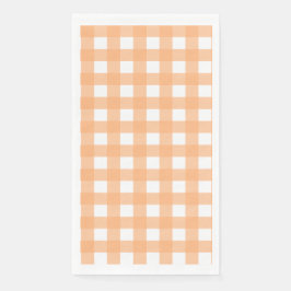 Vichy Hellorange Serviette