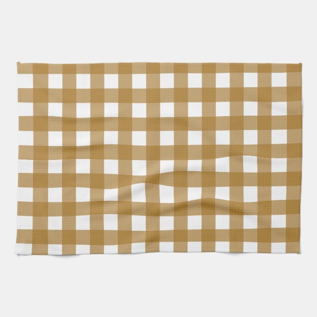 Vichy Sien Geschirrtuch (Horizontal)