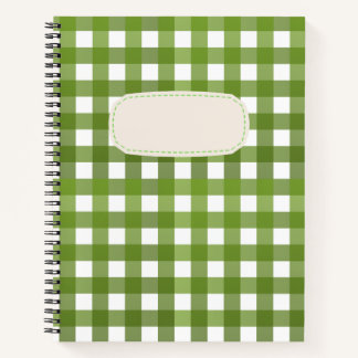 Vichy Vert Apfel Notizbuch