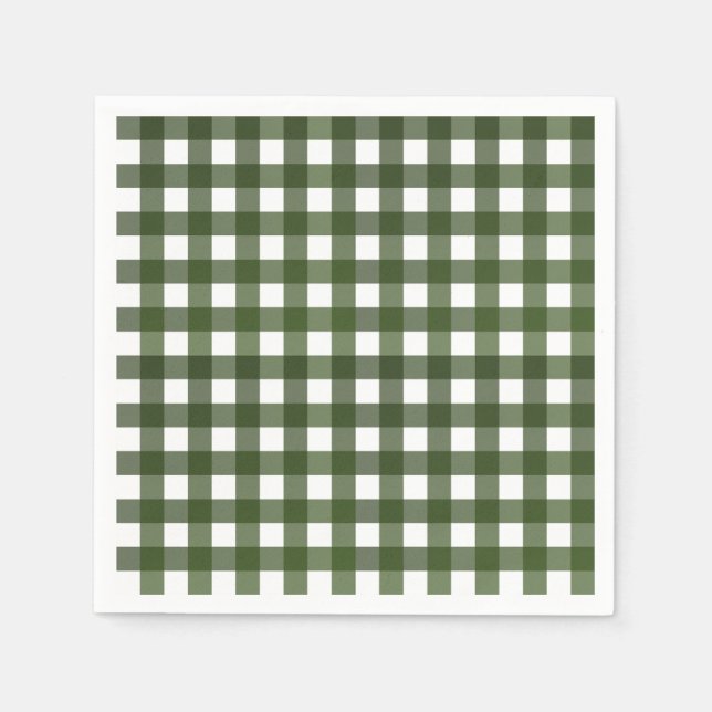 Vichy Vert d’Alsace Serviette (Vorderseite)