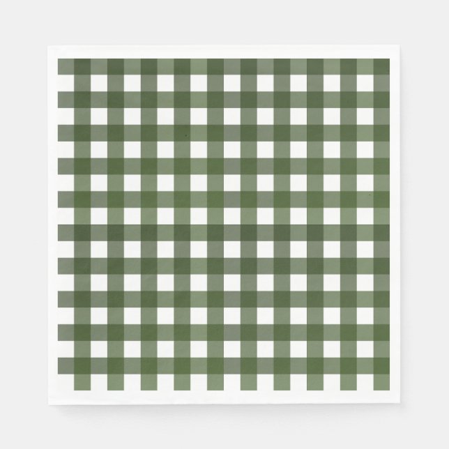 Vichy Vert d’Alsace Serviette (Vorderseite)