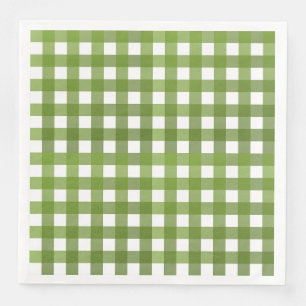 Vichy Vert Serviette