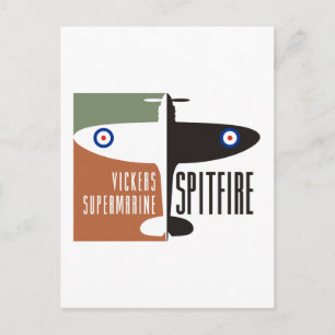Vickers Supermarinfeuer Postkarte