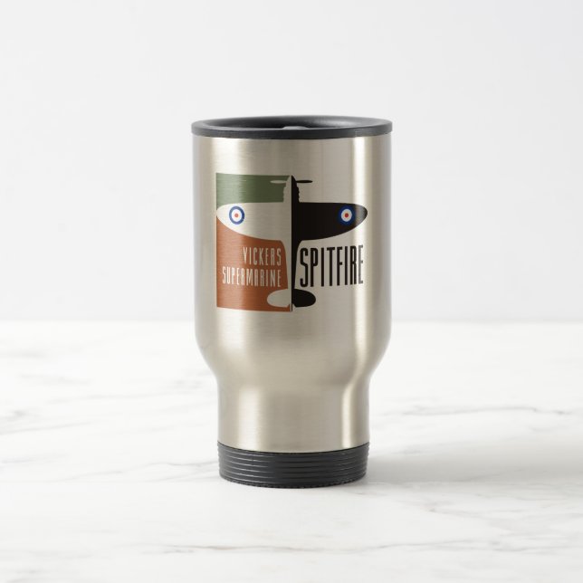 Vickers Supermarinfeuer Reisebecher (Mittel)