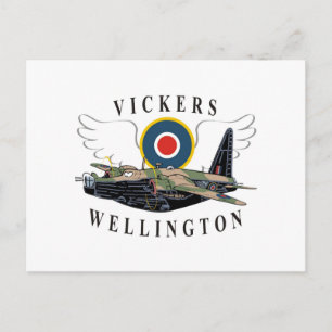 Vickers Wellington Postkarte