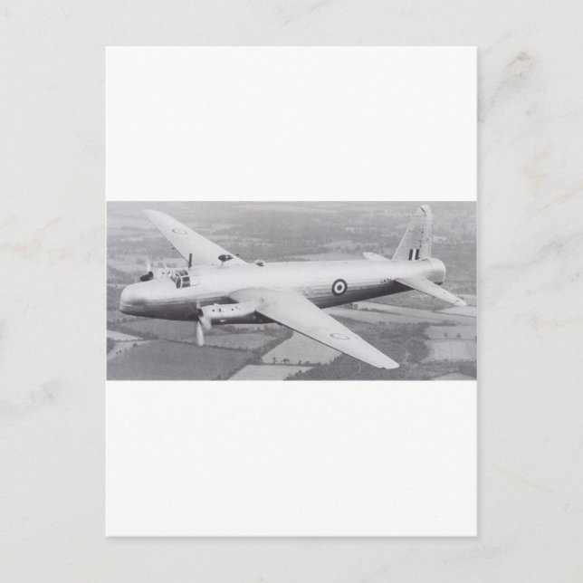 Vickers Wellington Postkarte (Vorderseite)