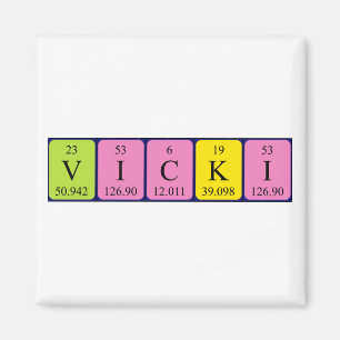 Vicki-Periodenmagnet Magnet