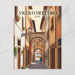 Vicolo dell'Oro Italien Postkarte