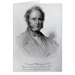 Vicomte Palmerston, gravé par le marcheur d'émer
