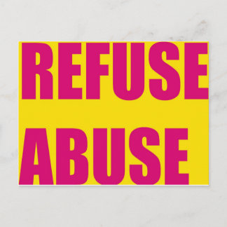 Victimes de mauvais traitements cartes postales