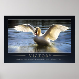 VICTOIRE - Affiches de motivation chrétienne
