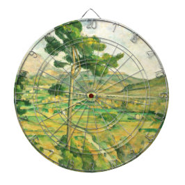 Victoire und Viadukt Paul Cezanne Dartscheibe