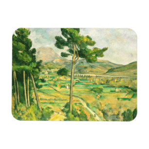Victoire und Viadukt Paul Cezanne Magnet