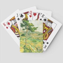 Victoire und Viadukt Paul Cezanne Spielkarten