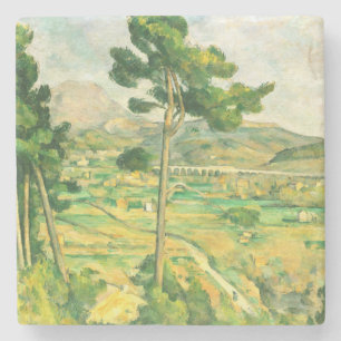 Victoire und Viadukt Paul Cezanne Steinuntersetzer