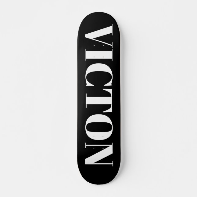 Victon Victory-Logo 3/4" Skateboard Deck (Vorne)
