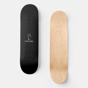 Victon Victory V-Sign Logo Skateboard