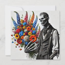 Victor Dreadthorn — Gothic Viktorianisch Greeting  Mitteilungskarte