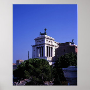 Victor-Emmanuel-II-Denkmal Rom Poster