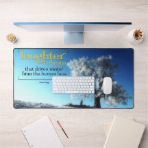 Victor Hugo Inspiration Desk Mat