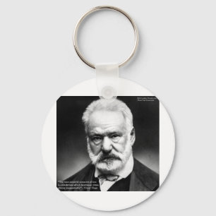 Victor Hugo "Tenderness" Zitat gibt Tasse Karten Schlüsselanhänger