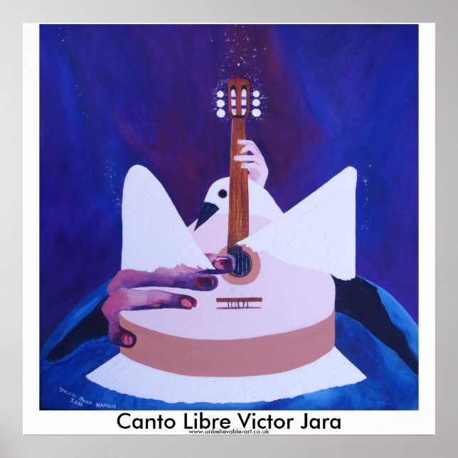 Victor Jara Poster (Vorne)