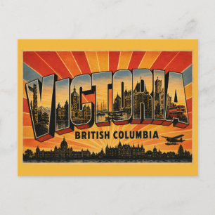 Victoria BC Hauptstadt Postkarte