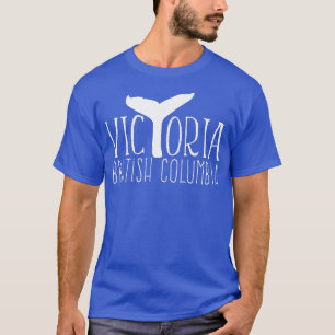 Victoria BC Kanada Walbeobachtung Ende British Col T-Shirt