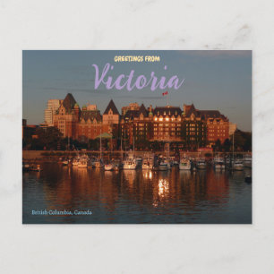 Victoria British Columbia Canada Postcard Postkarte