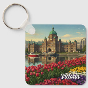 Victoria British Columbia Canada Travel Schlüsselanhänger