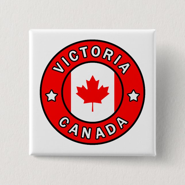 Victoria Canada Button (Vorderseite)