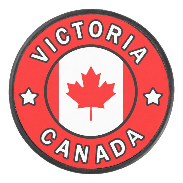 Victoria Canada Eishockey Puck (Vorderseite)