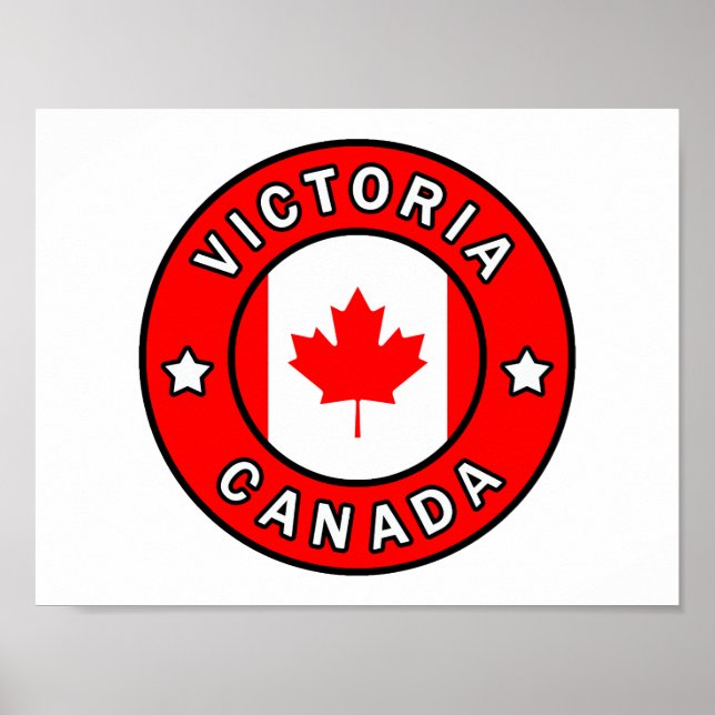 Victoria Canada Poster (Vorne)