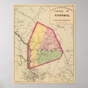 Victoria Co., NB Poster