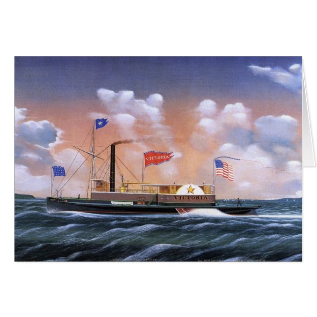 Victoria-Dampfschlepper 1859 (Vorderseite (Horizontal))