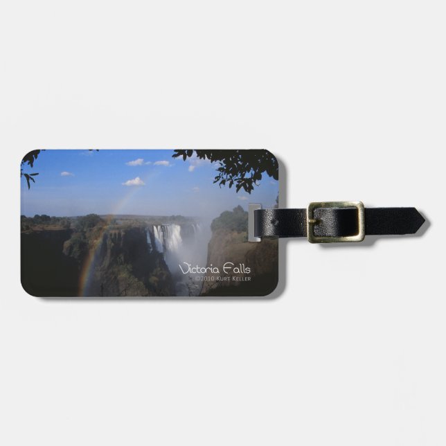 Victoria Fall 1 Gepäckanhänger (Vorderseite horizontal)