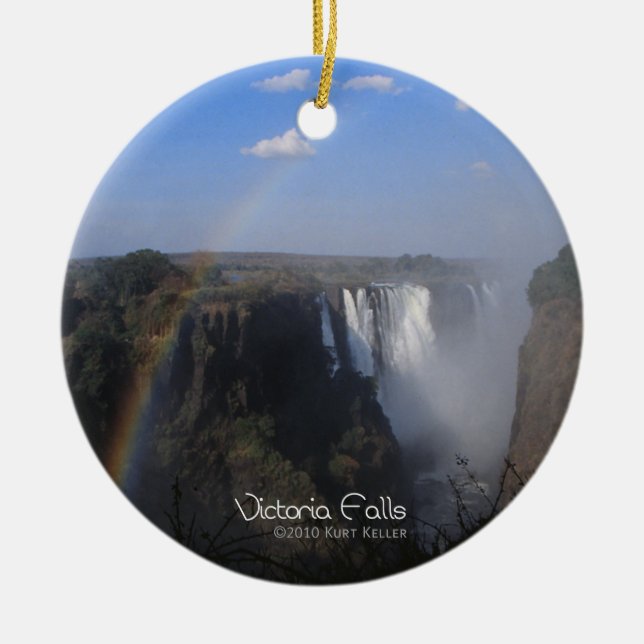 Victoria-Fall 2 Keramikornament (Vorne)