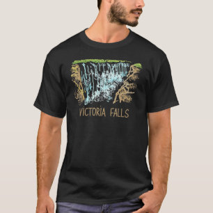 Victoria-Fälle-Souvenir für Männer Frauen T-Shirt