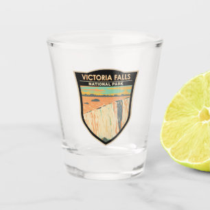 Victoria Falls National Park Vintage Schnapsglas