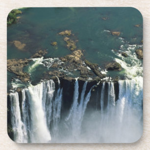Victoria Falls, Sambia bis zur Grenze zu Simbabwe. Untersetzer
