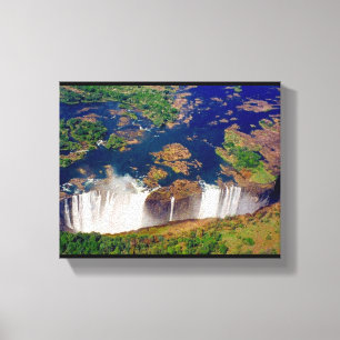 Victoria fällt Leinwand aus der Luft