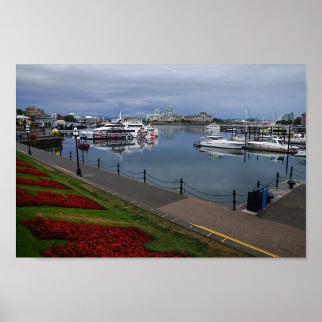Victoria Harbour Canada Poster (Vorne)