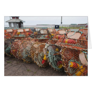 Victoria, Île-du-Prince-Édouard. Casiers à crabes