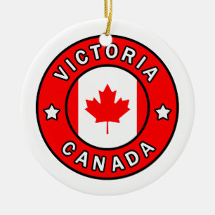 Victoria Kanada Keramik Ornament