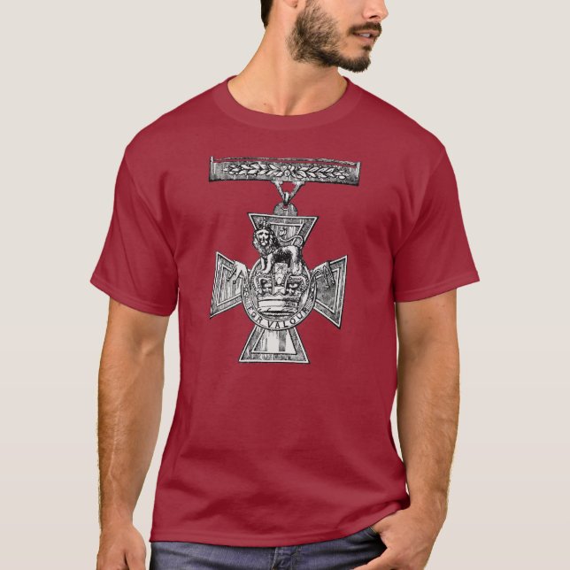 Victoria-Kreuz für Valour-T - Shirt (Vorderseite)