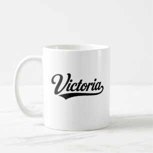 Victoria Name erste letzte Familiengeschenke Kaffeetasse