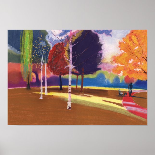 Victoria Park Bath Poster (Vorne)