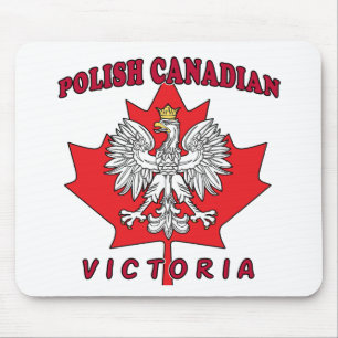 Victoria Polnisch kanadisches Leaf Mousepad
