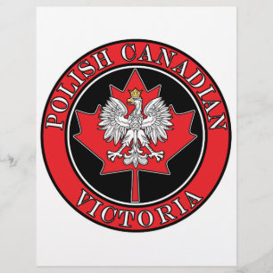 Victoria Round Polnisch kanadisches Leaf Flyer