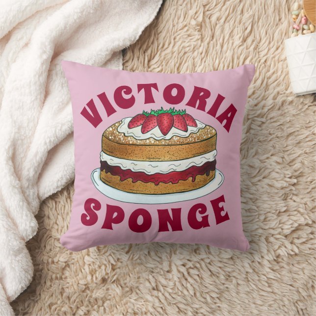 Victoria Sandwich Sponge Cake UK British Pastry Kissen (Decke)